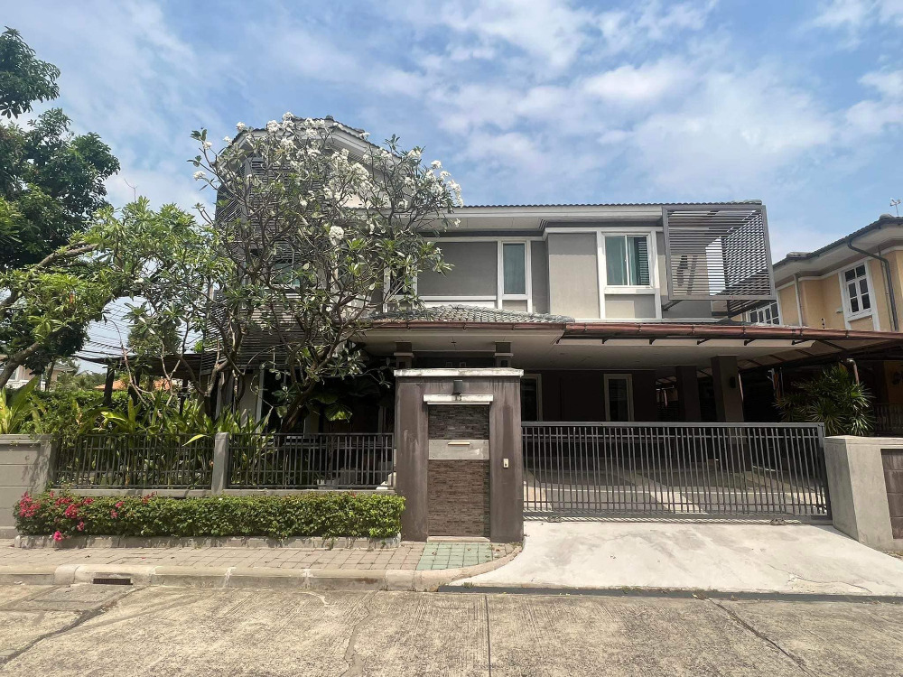 ให้เช่าบ้านลาดกระบัง สุวรรณภูมิ : Sale&Rent บ้านเดี่ยวหลังมุม 114 ตารางวา ตกแต่งใหม่ โกลเด้นนครา Golden Nakara อ่อนนุช 65