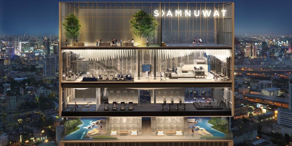 For SaleCondoRatchathewi,Phayathai : WIsh Signature II 2 Bed 1 Bath 47 sq.m.  Eng 中 日 Please add LINE ID @806qphgn o8415o5483