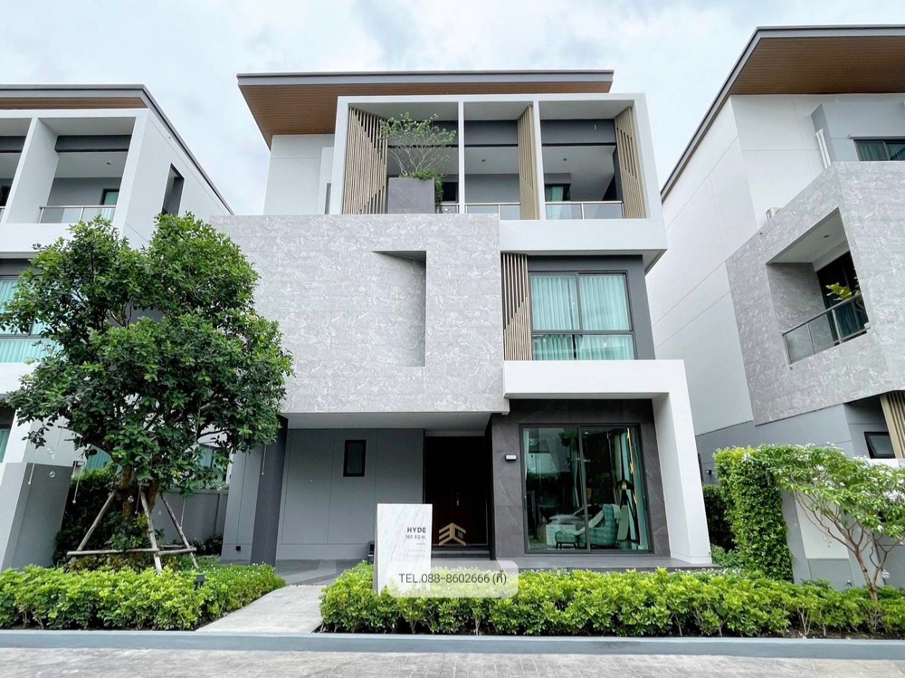 ขายบ้านนวมินทร์ รามอินทรา : ขายบ้านตัวอย่าง !! ราคาพิเศษ ดีลตรงโครงการ : บ้านเดี่ยว 3 ชั้น The Gentry Kaset-Nawamin
