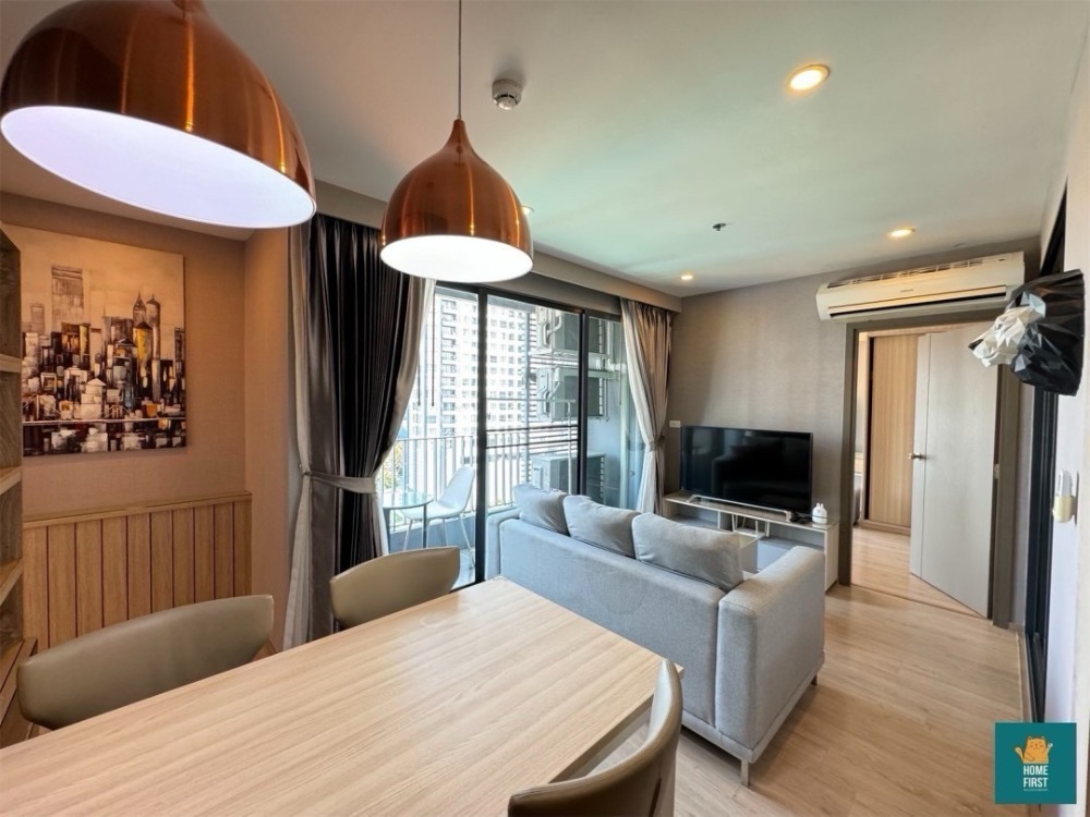 ให้เช่าคอนโดบางนา แบริ่ง ลาซาล : ปล่อยเช่า Ideo o2 บางนา 2ห้องนอน 53ตรม. เฟอร์ครบ ห้องสวย วิวสระ 27,500 บาทต่อเดือน
