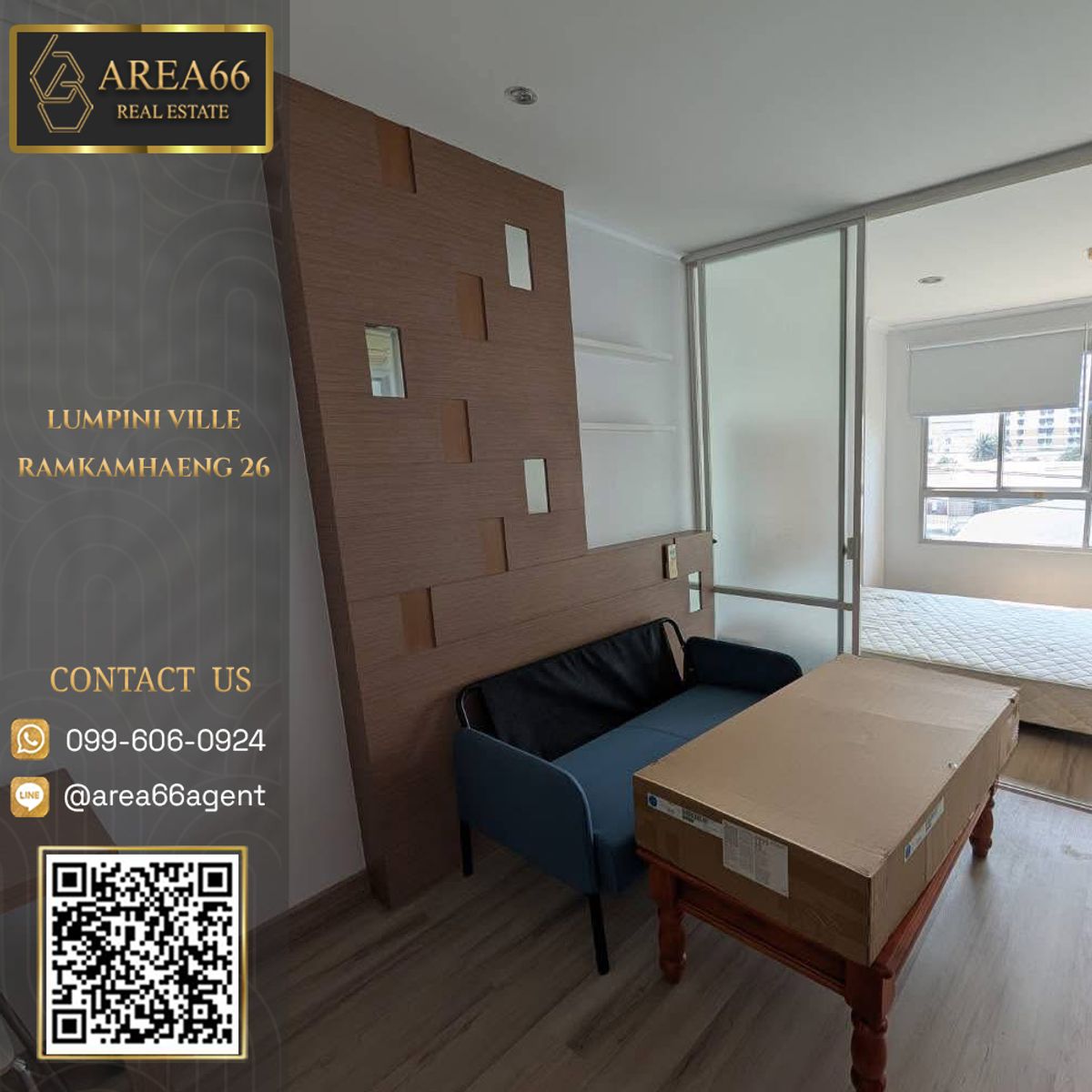 For SaleCondoRamkhamhaeng, Hua Mak : 🔥 For sale!! Condo lumpini ville Ramkhamhaeng 26