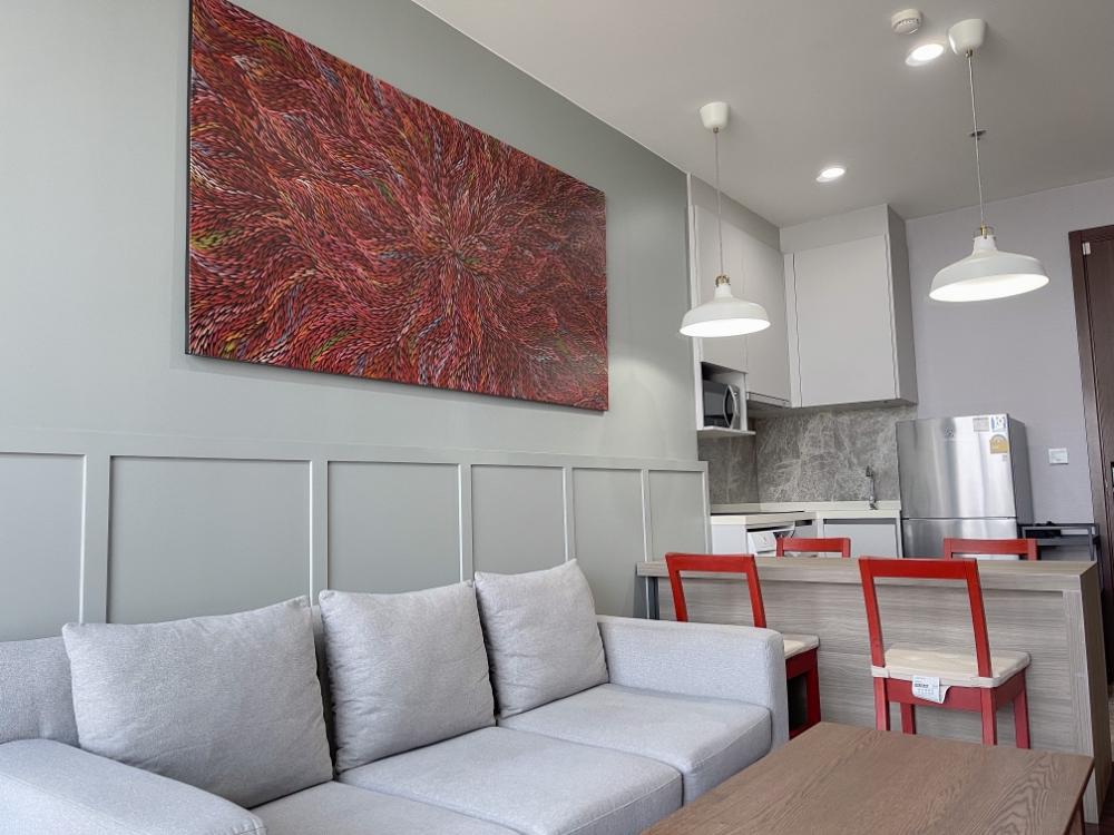 For RentCondoOnnut, Udomsuk : 🔥Vacant room ready to move in🔥 Wisdom Inspire Sukhumvit, beautifully decorated, fully furnished, north-facing room with river view, very cool breeze, unblocked view