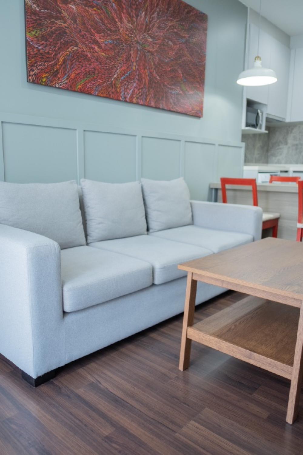 For RentCondoOnnut, Udomsuk : 🔥Vacant room ready to move in🔥 Wisdom Inspire Sukhumvit, beautifully decorated, fully furnished, north-facing room with river view, very cool breeze, unblocked view