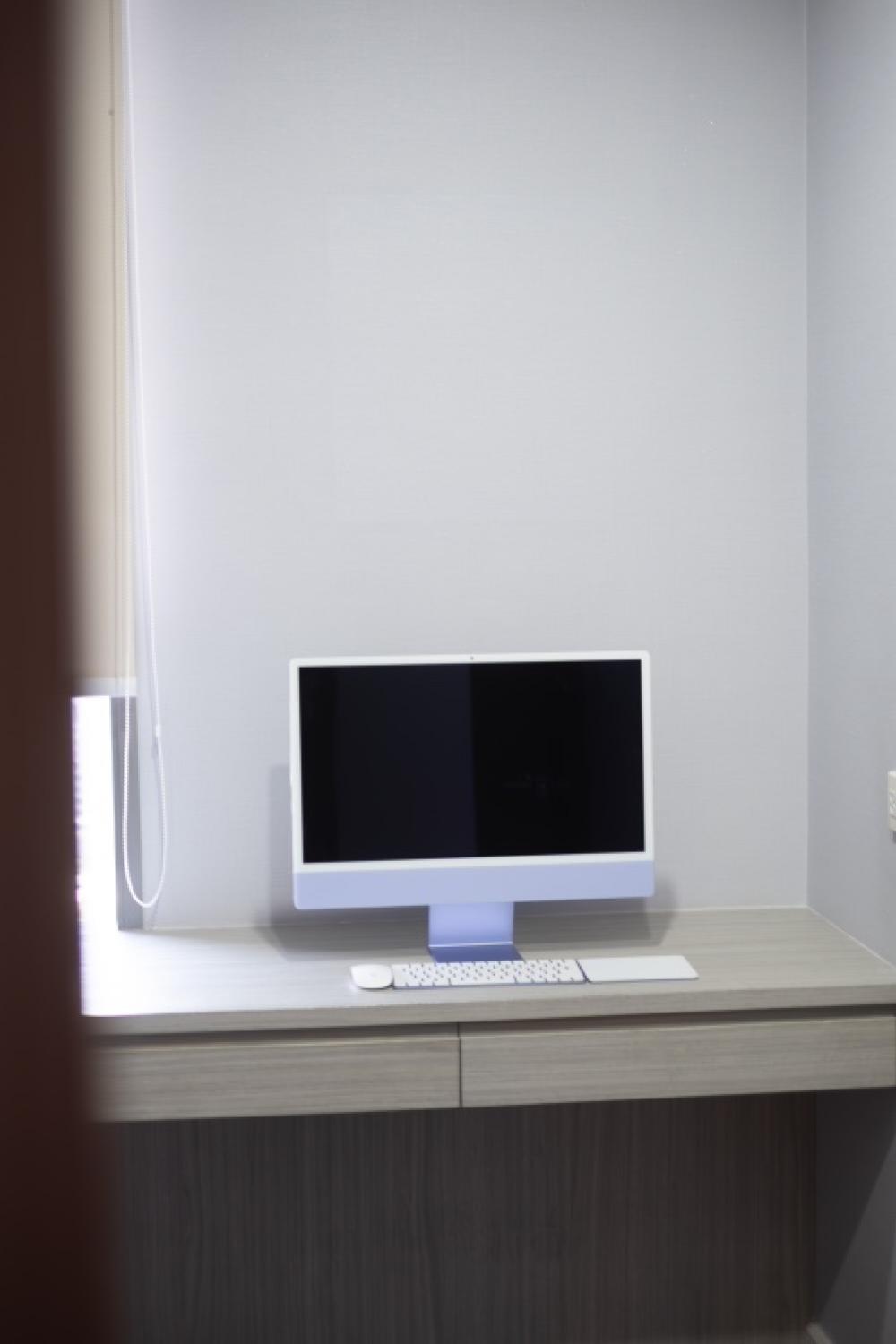 For RentCondoOnnut, Udomsuk : 🔥Vacant room ready to move in🔥 Wisdom Inspire Sukhumvit, beautifully decorated, fully furnished, north-facing room with river view, very cool breeze, unblocked view