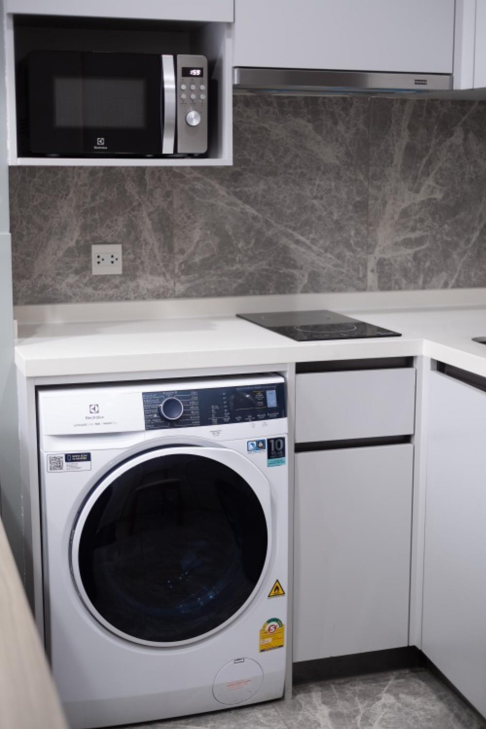 For RentCondoOnnut, Udomsuk : 🔥Vacant room ready to move in🔥 Wisdom Inspire Sukhumvit, beautifully decorated, fully furnished, north-facing room with river view, very cool breeze, unblocked view