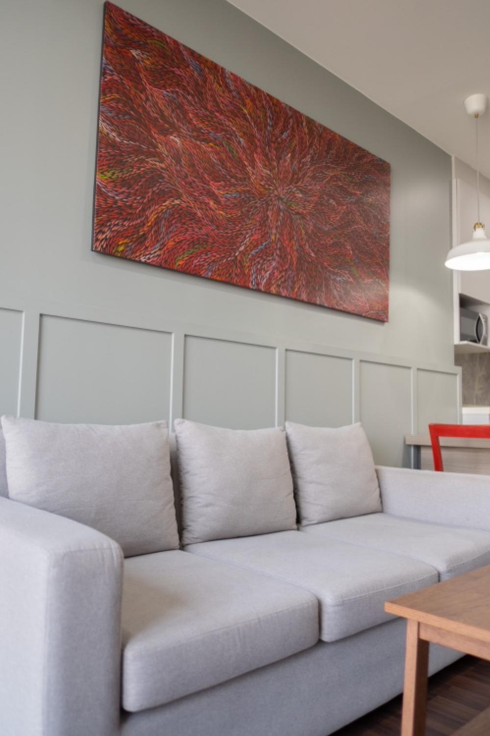 For RentCondoOnnut, Udomsuk : 🔥Vacant room ready to move in🔥 Wisdom Inspire Sukhumvit, beautifully decorated, fully furnished, north-facing room with river view, very cool breeze, unblocked view