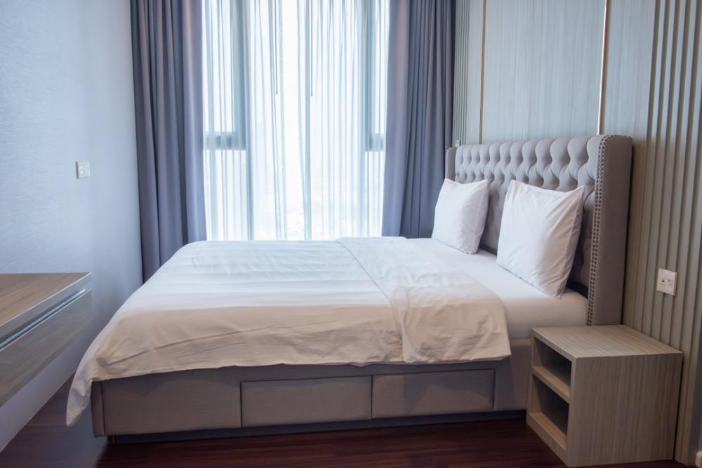 For RentCondoOnnut, Udomsuk : 🔥Vacant room ready to move in🔥 Wisdom Inspire Sukhumvit, beautifully decorated, fully furnished, north-facing room with river view, very cool breeze, unblocked view