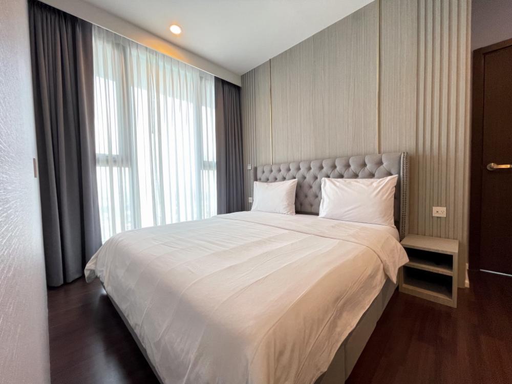 For RentCondoOnnut, Udomsuk : 🔥Vacant room ready to move in🔥 Wisdom Inspire Sukhumvit, beautifully decorated, fully furnished, north-facing room with river view, very cool breeze, unblocked view