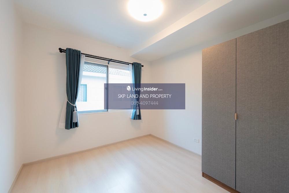 For RentHouseSamut Prakan,Samrong : Twin house for rent, Villaggio Bangna-Theparak, beautiful house, near Market Village, Suvarnabhumi, Mega Bangna.