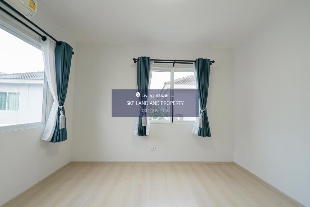 For RentHouseSamut Prakan,Samrong : Twin house for rent, Villaggio Bangna-Theparak, beautiful house, near Market Village, Suvarnabhumi, Mega Bangna.