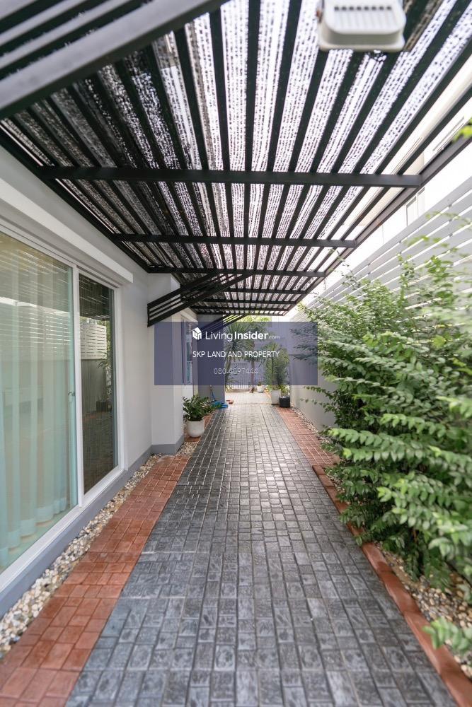 For RentHouseSamut Prakan,Samrong : Twin house for rent, Villaggio Bangna-Theparak, beautiful house, near Market Village, Suvarnabhumi, Mega Bangna.