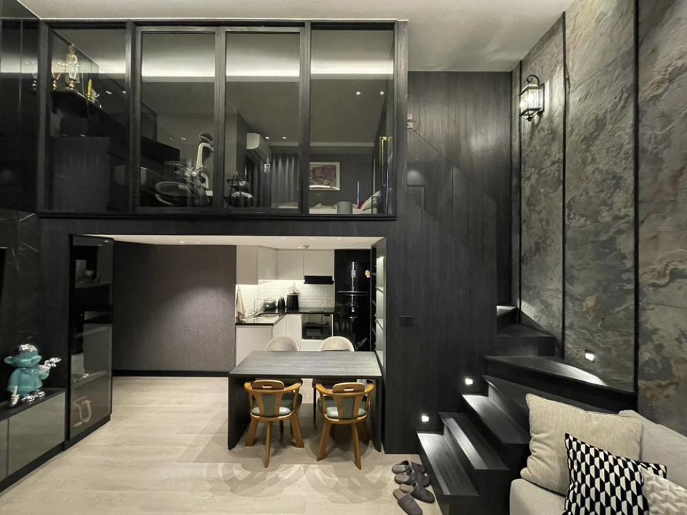 For SaleCondoOnnut, Udomsuk : 🔥🔥 For sale hot price only 80k/sqm., fully furnished loft style, price 3.99 mb,located in Bearing soi 7, cheapest in this zone.