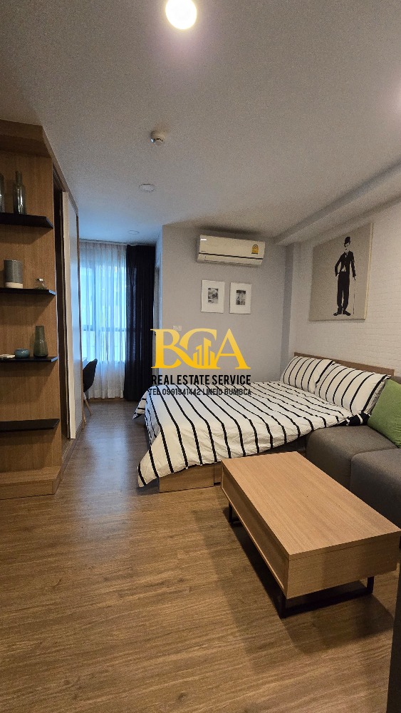 For RentCondoChaengwatana, Muangthong : Condo for rent, Proud 3, Soi Chaengwattana-Pak Kret 23 (BCA-PCD-2201-201), complete with furniture and electrical appliances, ready to move in. The room is exactly as described.