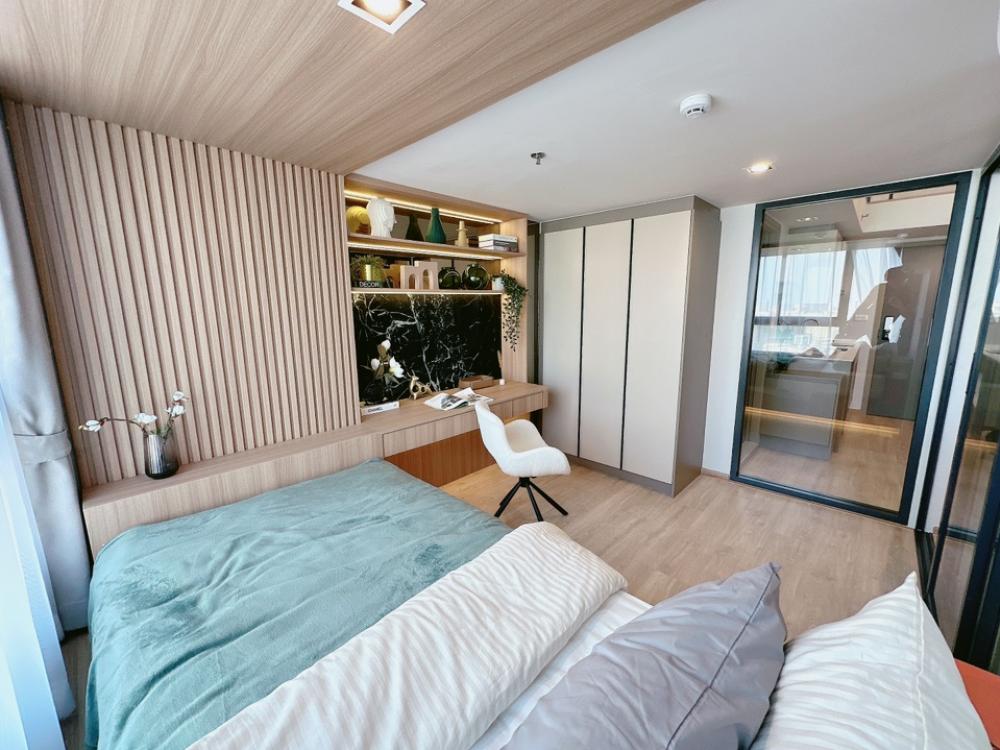 For SaleCondoRama9, Petchburi, RCA : Guaranteed best price 6️⃣.6️⃣ Two-story room, free down payment 0️⃣ baht, free all expenses.