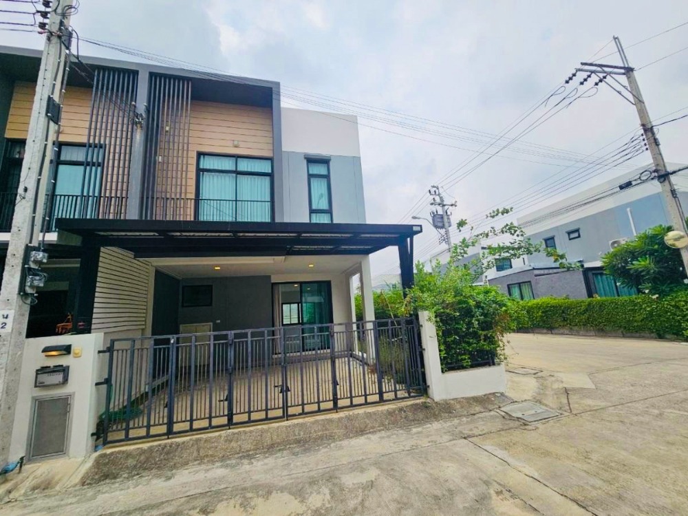 For RentTownhomeVipawadee, Don Mueang, Lak Si : Very cheap rent, Happy Ville Don Mueang, corner unit 095-694-4642, price 16,500 baht, 26.90 sq m.
