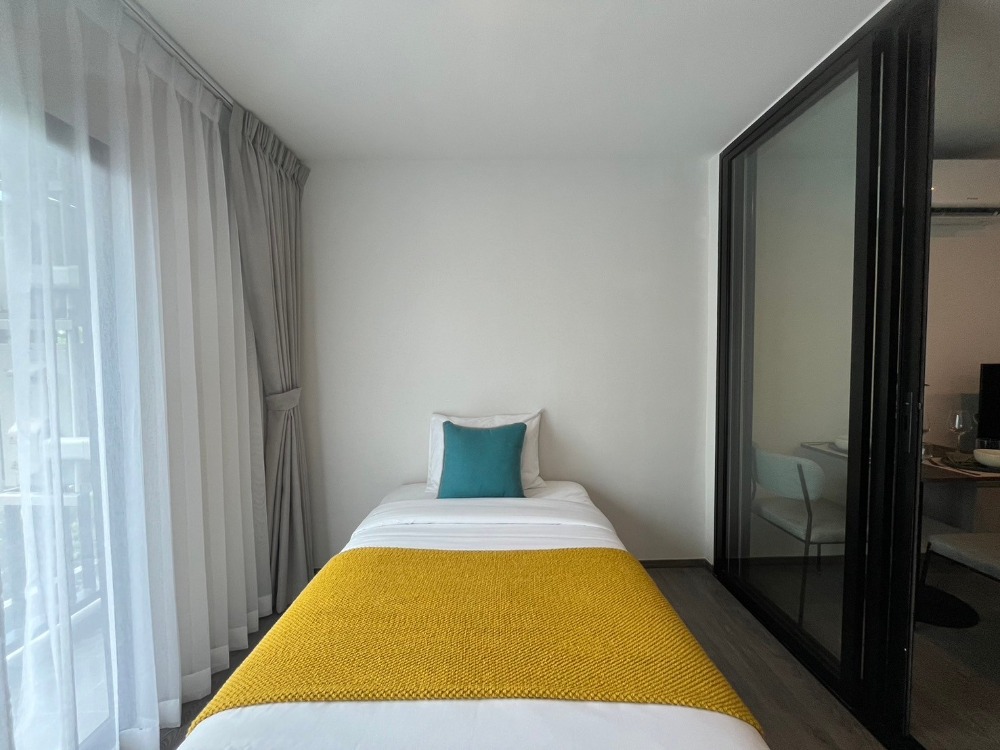 ให้เช่าคอนโดพัทยา บางแสน ชลบุรี สัตหีบ : ให้เช่าคอนโด บริกซ์ตัน แคมปัส บางแสน ติด ม.บูรพา 2 ห้องนอน 1 ห้องน้ำ 36 ตร.ม. @ บริกซ์ตัน แคมปัส บางแสน Brixton Campus Bangsaen