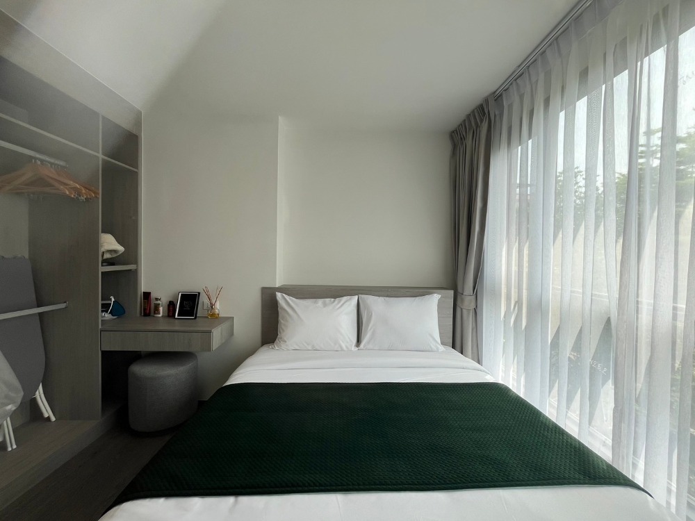 ให้เช่าคอนโดพัทยา บางแสน ชลบุรี สัตหีบ : ให้เช่าคอนโด บริกซ์ตัน แคมปัส บางแสน ติด ม.บูรพา 2 ห้องนอน 1 ห้องน้ำ 36 ตร.ม. @ บริกซ์ตัน แคมปัส บางแสน Brixton Campus Bangsaen