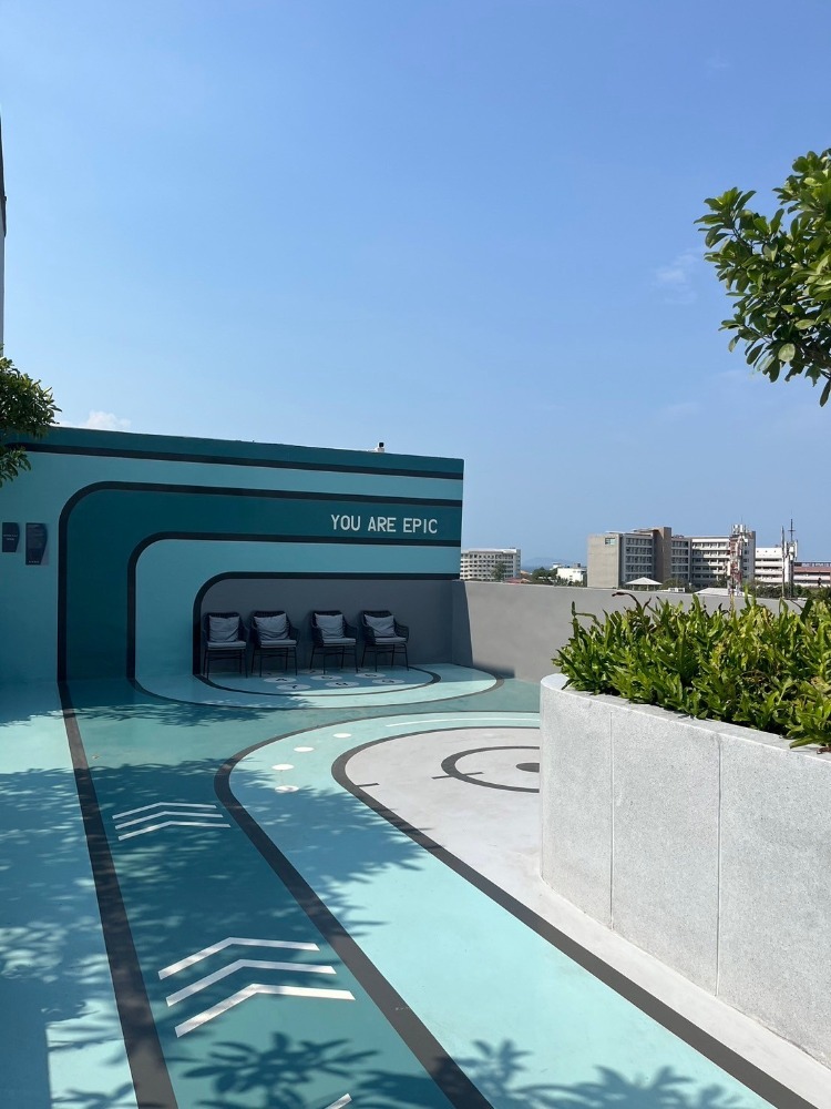 ให้เช่าคอนโดพัทยา บางแสน ชลบุรี สัตหีบ : ให้เช่าคอนโด บริกซ์ตัน แคมปัส บางแสน ติด ม.บูรพา 2 ห้องนอน 1 ห้องน้ำ 36 ตร.ม. @ บริกซ์ตัน แคมปัส บางแสน Brixton Campus Bangsaen