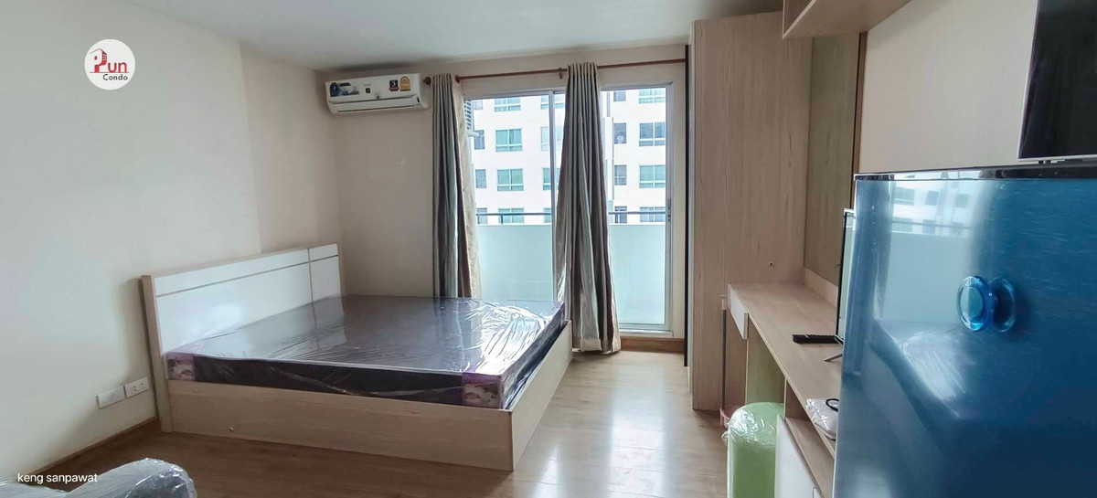 For RentCondoPathum Thani,Rangsit, Thammasat : 🔥Pun #PlumCondo89 for rent near Rangsit University, fully furnished, separate kitchen.