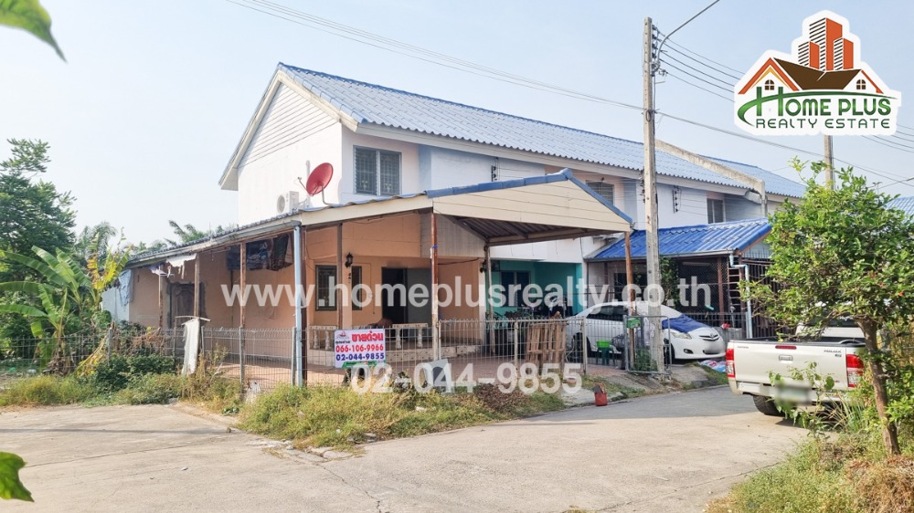 For SaleTownhomePathum Thani,Rangsit, Thammasat : Baan Eua-Athorn Rangsit Khlong 7/1 project (corner house)