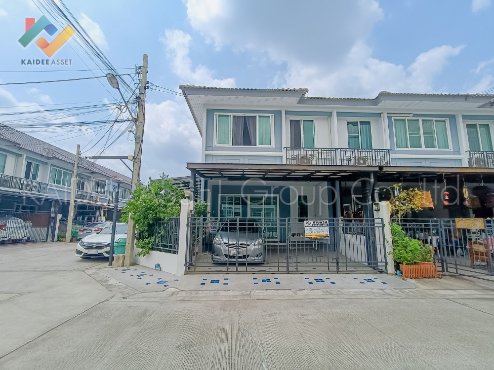 For SaleTownhomeNonthaburi, Bang Yai, Bangbuathong : Townhome Dream Deluxe, Dream Deluxe, Ratchaphruek-Pinklao, Suan Phak, corner house.