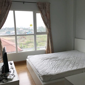 For RentCondo : ให้เช่าคอนโด แอสไปร์ ศรีนครินทร์ aspire srinakarin ซีคอน ใกล้ โรงเรียนดุสิตธานี เฟอร์นิเจอร์ ว่าง 25 ธค 68