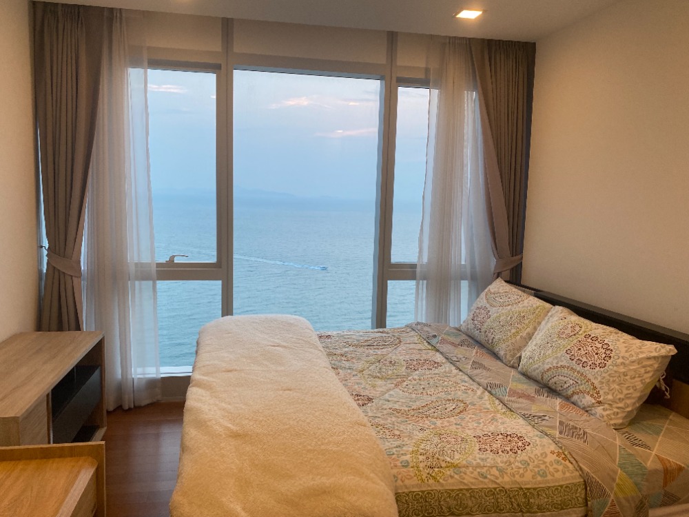 ให้เช่าคอนโดพัทยา บางแสน ชลบุรี สัตหีบ : For rent condo the palm wongamat beach front pattaya 1 Bed (S03-1725)