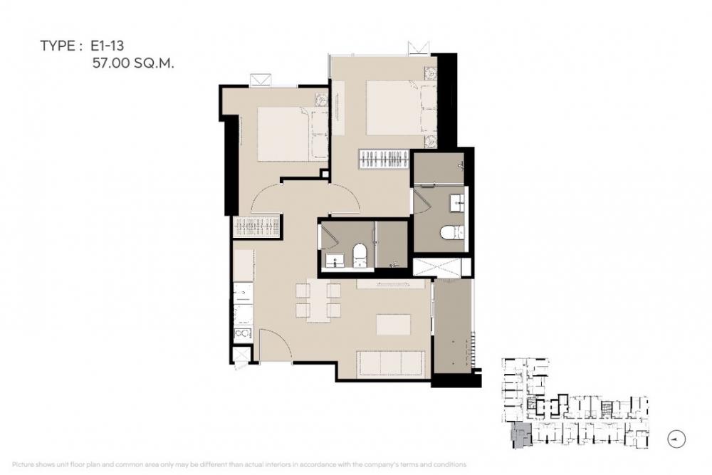 For SaleCondoLadprao, Central Ladprao : 💥LIFE PHAHON - LADPRAO💥Best Deal🔥2 bed 2 bath start 8.35 million* 📱081-983-6625