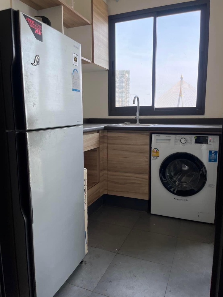 For SaleCondoRama3 (Riverside),Satupadit : For Sale✨U Delight Residence Riverfront Rama 3✨ convenient travel, near BTS, furniture, complete electrical appliances.