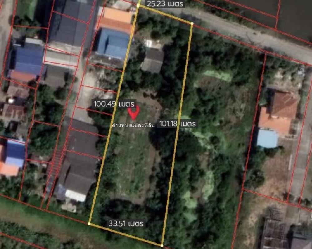For SaleLandPathum Thani,Rangsit, Thammasat : Land 1 rai 2 ngan 80 square wah, Khlong Khwai, Sam Khok, Pathum Thani.