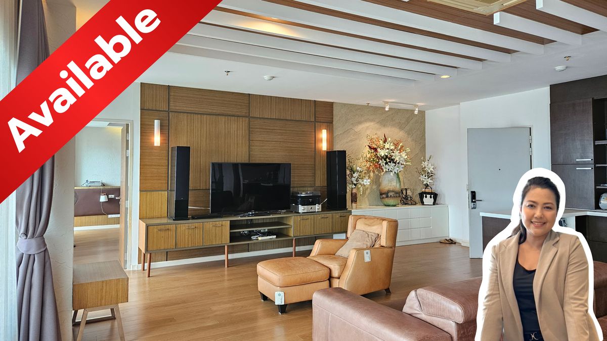For SaleCondoPattanakan, Srinakarin : Luxury condo for sale, largest room in the building, 3 bedrooms, The Fourwings Residence.