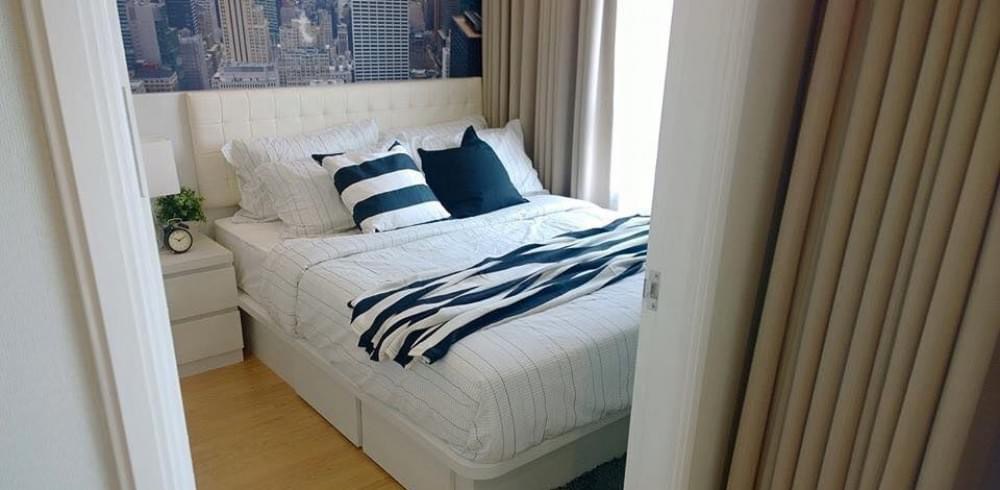 For RentCondoPattanakan, Srinakarin : Beautiful room for rent 🌈✨ Lumpini Place Srinakarin - Hua Mak Station, 23rd floor, Building A, size 32.5 sq m, ready to move in 🔥, near Airport Link Hua Mak