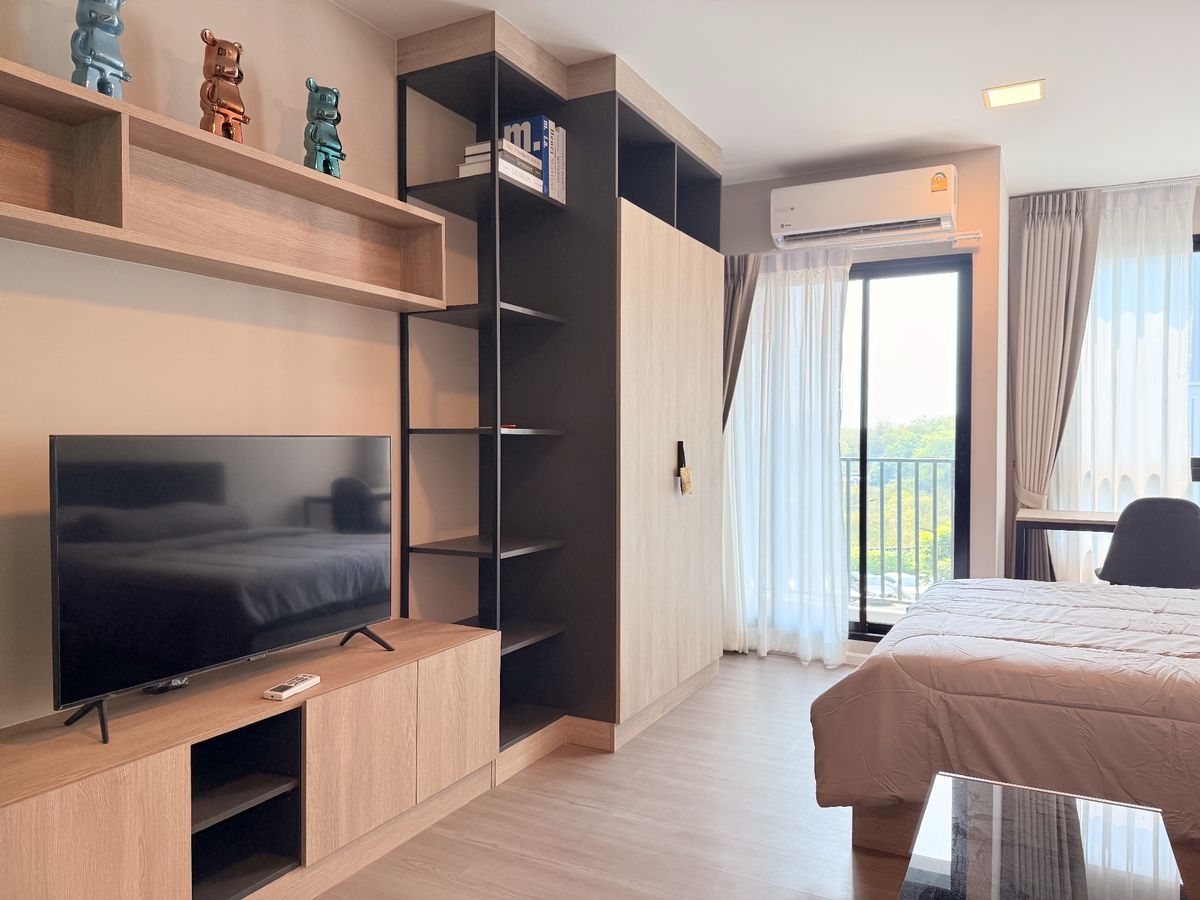 For SaleCondoPathum Thani,Rangsit, Thammasat : New room, owner sells it himself! Fully furnished