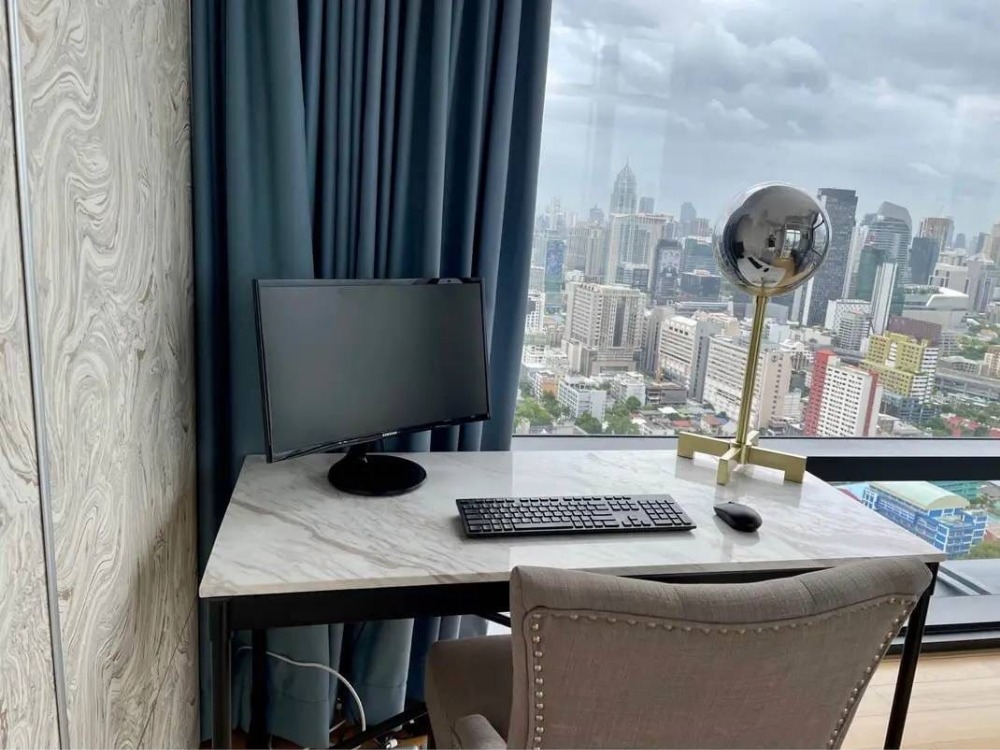 For SaleCondoRama9, Petchburi, RCA : S-CLPY103  Circle Living Prototype, 40th floor, city view, 84 sq m., 2 bedrooms, 2 bathrooms, 16million. 064-959-8900