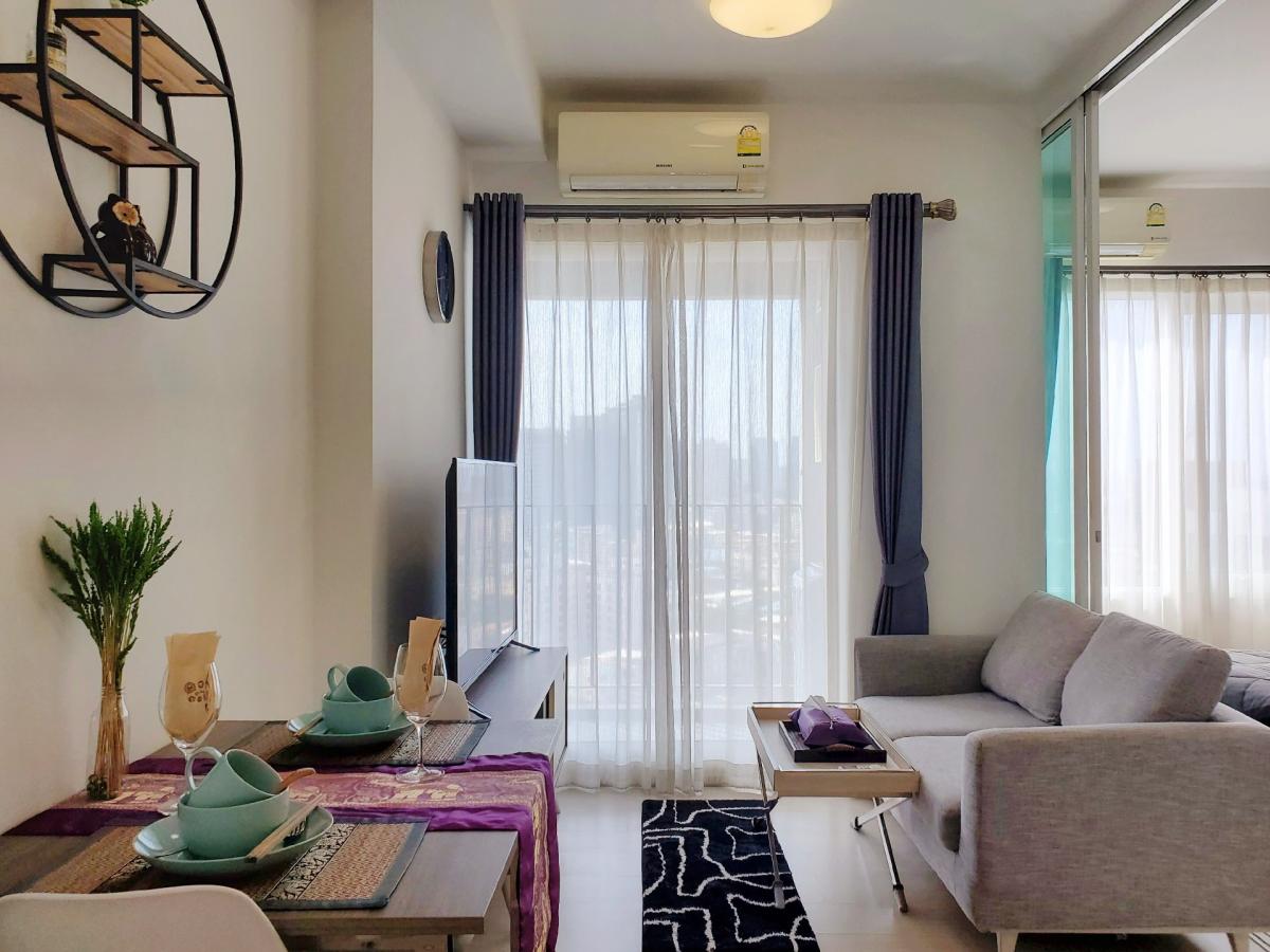 For RentCondoRatchadapisek, Huaikwang, Suttisan : Fully Furnished One Bedroom For Rent