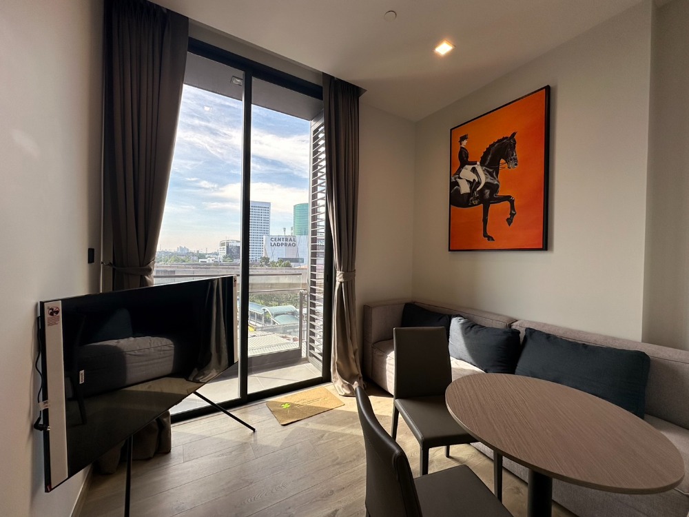 For RentCondoLadprao, Central Ladprao : For rent, 1 bedroom, best price in the building, The Crest Project, Lat Phrao Intersection.