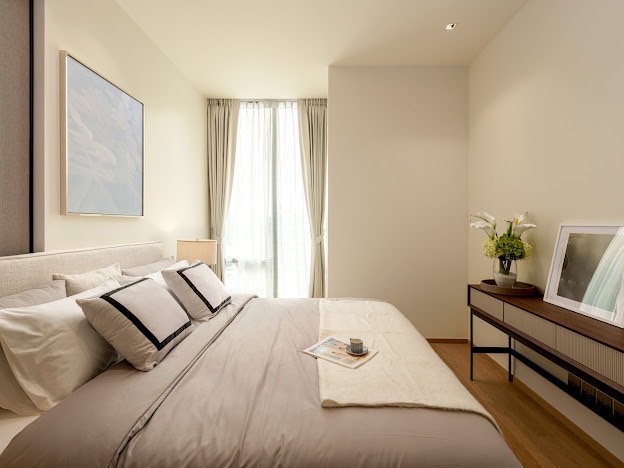 For RentCondoWitthayu, Chidlom, Langsuan, Ploenchit : 1 bedroom for rent, fully furnished, ready to move in.