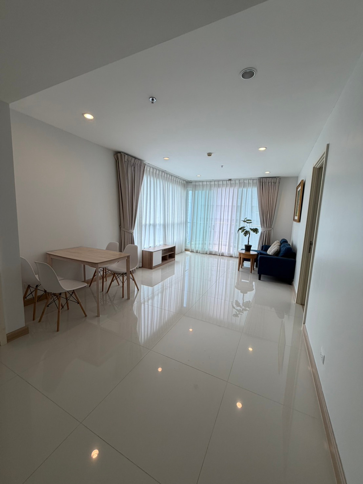 For RentCondoRama3 (Riverside),Satupadit : Condo for rent, Supalai Riva Grand Rama 3, ready to move in.