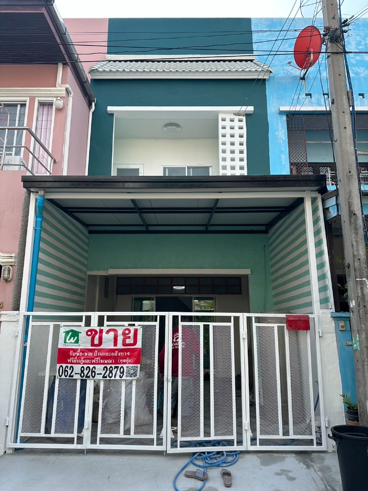ขายทาวน์โฮมปทุมธานี รังสิต ธรรมศาสตร์ : ขายบ้านชมฟ้า-วรางกูล คลอง 2