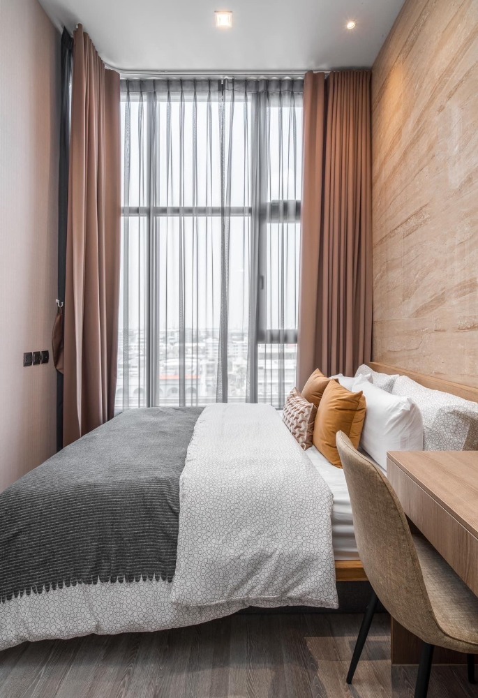 For RentCondoOnnut, Udomsuk : For rent✨The Line 101✨ beautifully decorated, fully furnished with furniture and electrical appliances, near BTS Punnawithi.