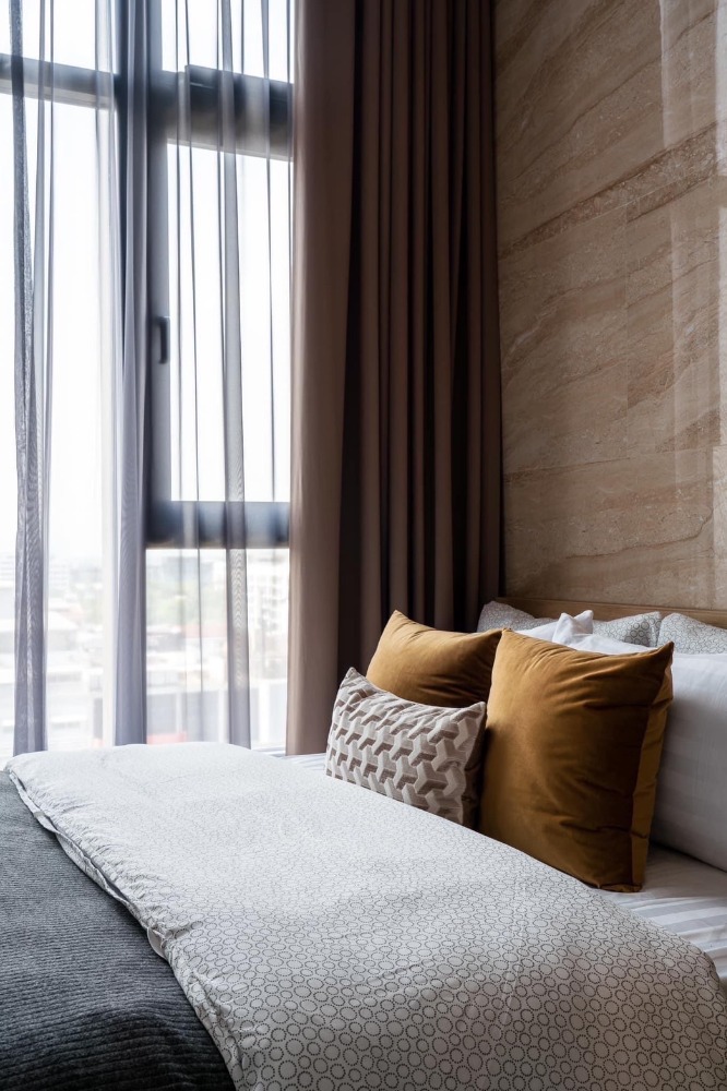 For RentCondoOnnut, Udomsuk : For rent✨The Line 101✨ beautifully decorated, fully furnished with furniture and electrical appliances, near BTS Punnawithi.