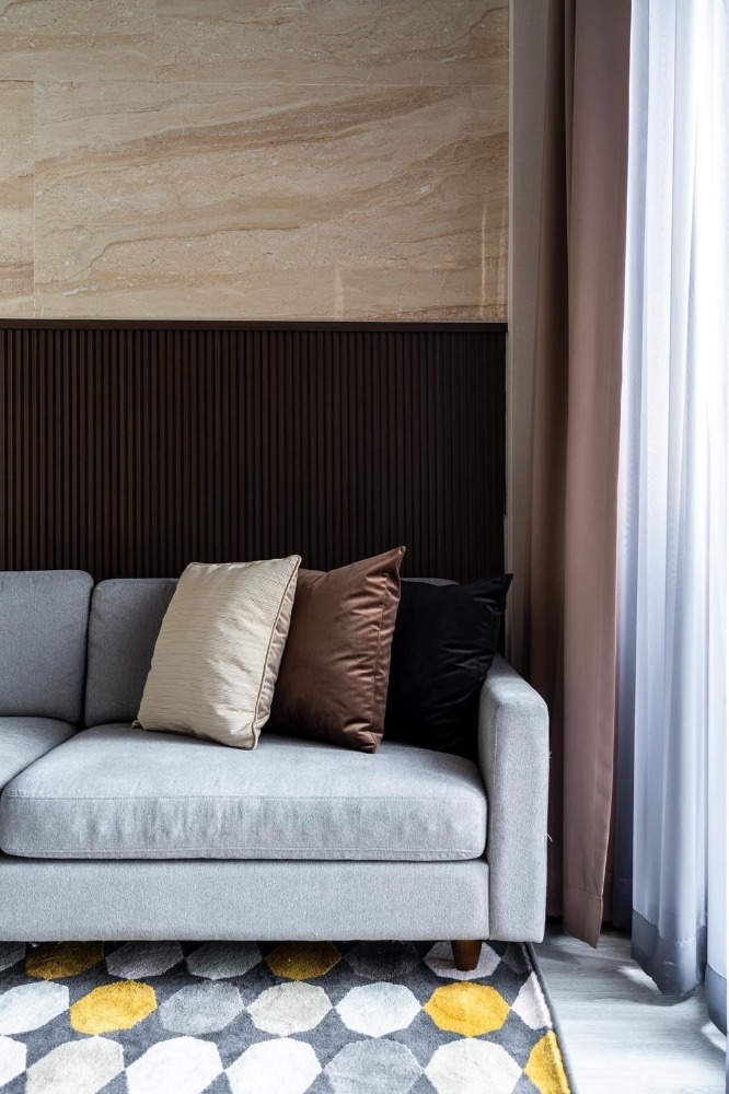 For RentCondoOnnut, Udomsuk : For rent✨The Line 101✨ beautifully decorated, fully furnished with furniture and electrical appliances, near BTS Punnawithi.