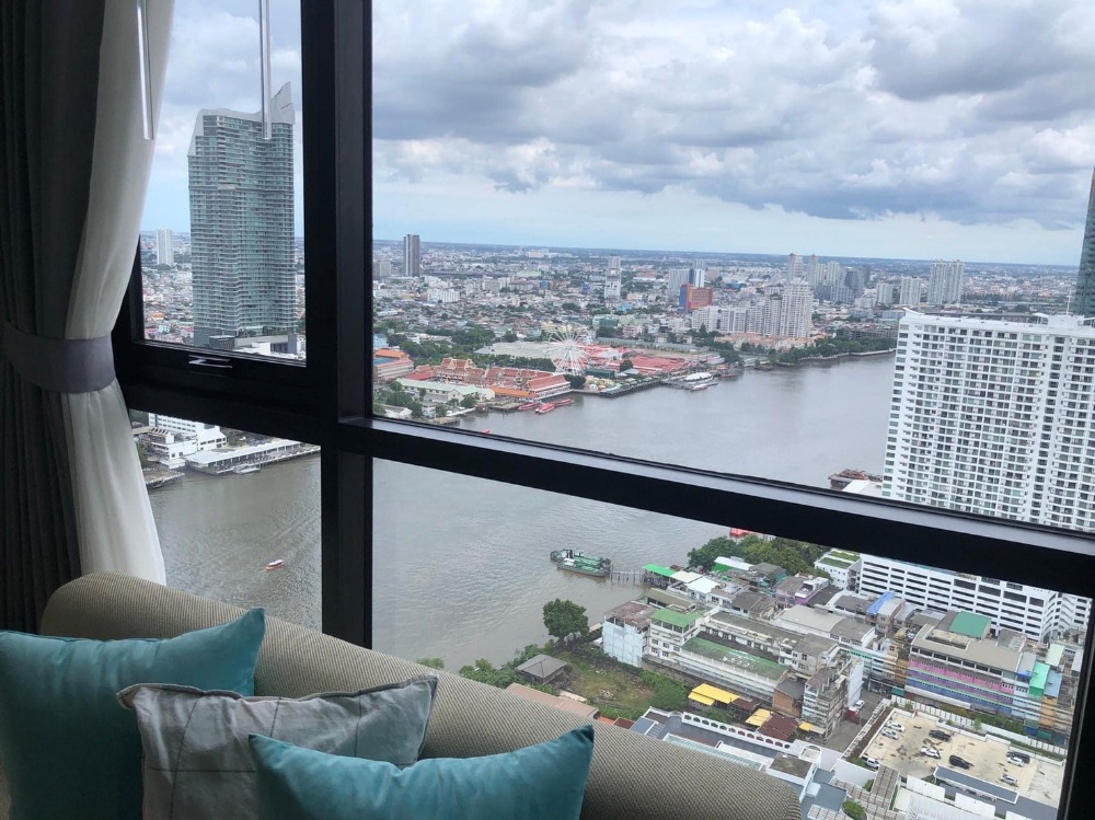 For RentCondoWongwianyai, Charoennakor : For rent 📣Chapter Charoennakhon - Riverside📣 Furniture, complete electrical appliances, near BTS Krung Thonburi.