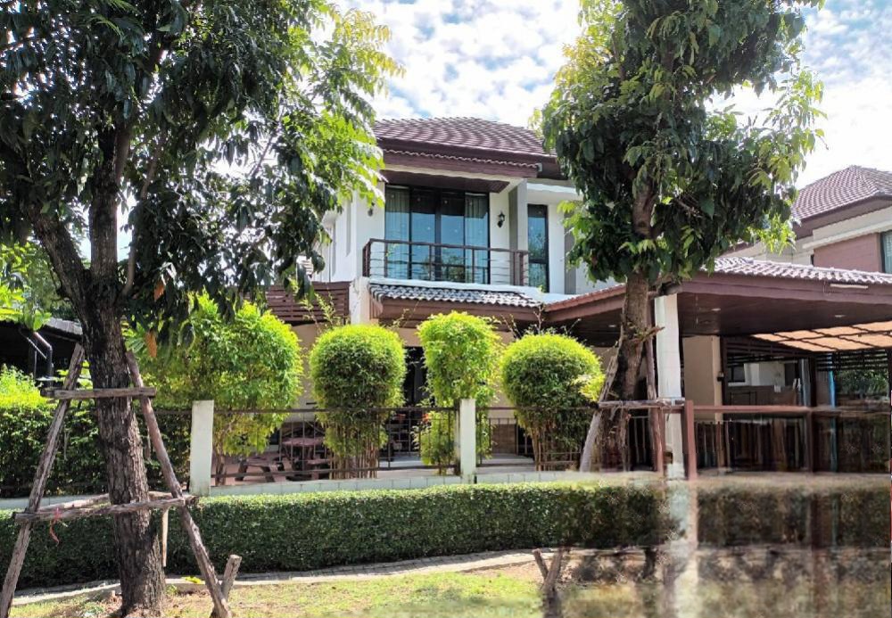 ขายบ้านลาดกระบัง สุวรรณภูมิ : (79 sq.w. Only 8.6M) Lake View Park Home for Sale Fully furnished, ready to move in (Wongwan-Bangna)