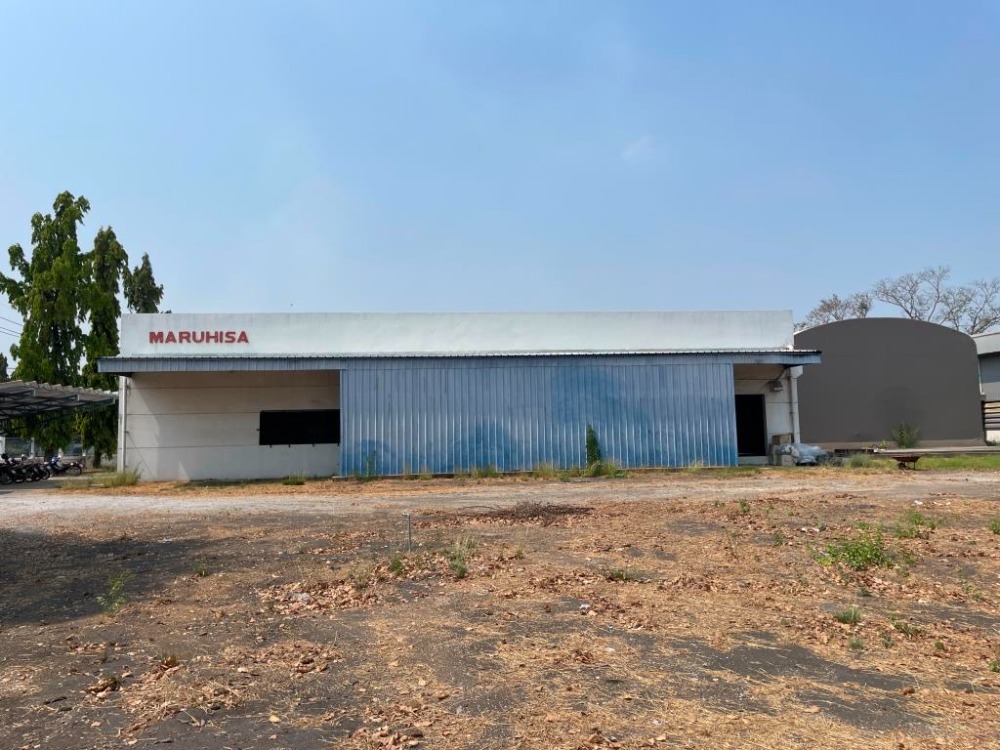 ให้เช่าโรงงานอยุธยา : โรงงาน สำนักงานและ โกดัง พื้นที่ประมาณ 2,429ตรม. ให้เช่า ในสวนอุตสาหกรรมโรจนะ อยุธยา โซน A