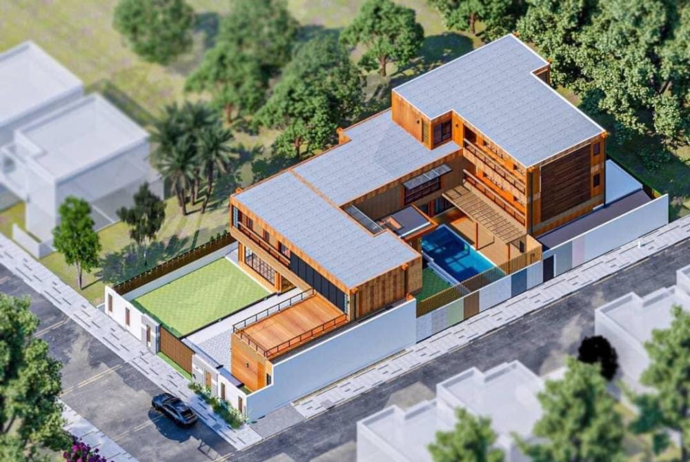 For SaleHouseSapankwai,Jatujak : 📢👇Inthamara house for sale with swimming pool and elevator, consisting of golden teak throughout, solar cell installed, convenient travel on many routes, both Phahon Yothin and Vibhavadi.