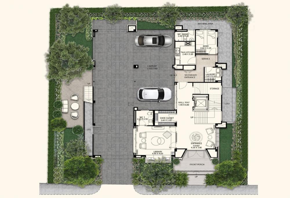 ขายบ้านเลียบทางด่วนรามอินทรา : 🔥คฤหาสน์หรู เลียบด่วนเอกมัยรามอินทรา 180 ล้าน