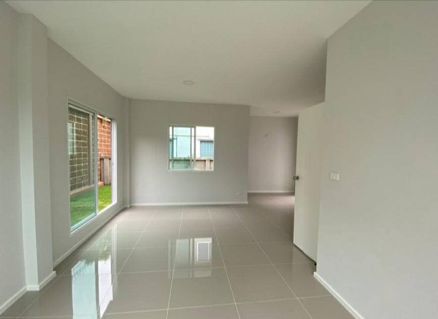 For SaleHousePathum Thani,Rangsit, Thammasat : Single house for sale, Casa Ville Rangsit-Khlong Song, area 56.6 sq m, usable area 128 sq m, 3 bedrooms, 3 bathrooms, parking for 2 cars, price 5.5 million baht.