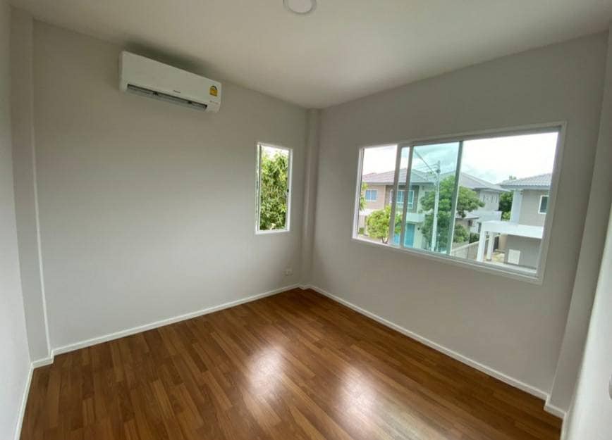 For SaleHousePathum Thani,Rangsit, Thammasat : Single house for sale, Casa Ville Rangsit-Khlong Song, area 56.6 sq m, usable area 128 sq m, 3 bedrooms, 3 bathrooms, parking for 2 cars, price 5.5 million baht.