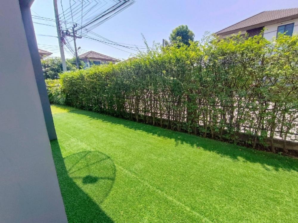 ขายบ้านพระราม 5 ราชพฤกษ์ บางกรวย : ฮาบิเทียหลังมุม ถ.345 ราชพฤกษ์ ระบบความปลอดภัยดีมาก